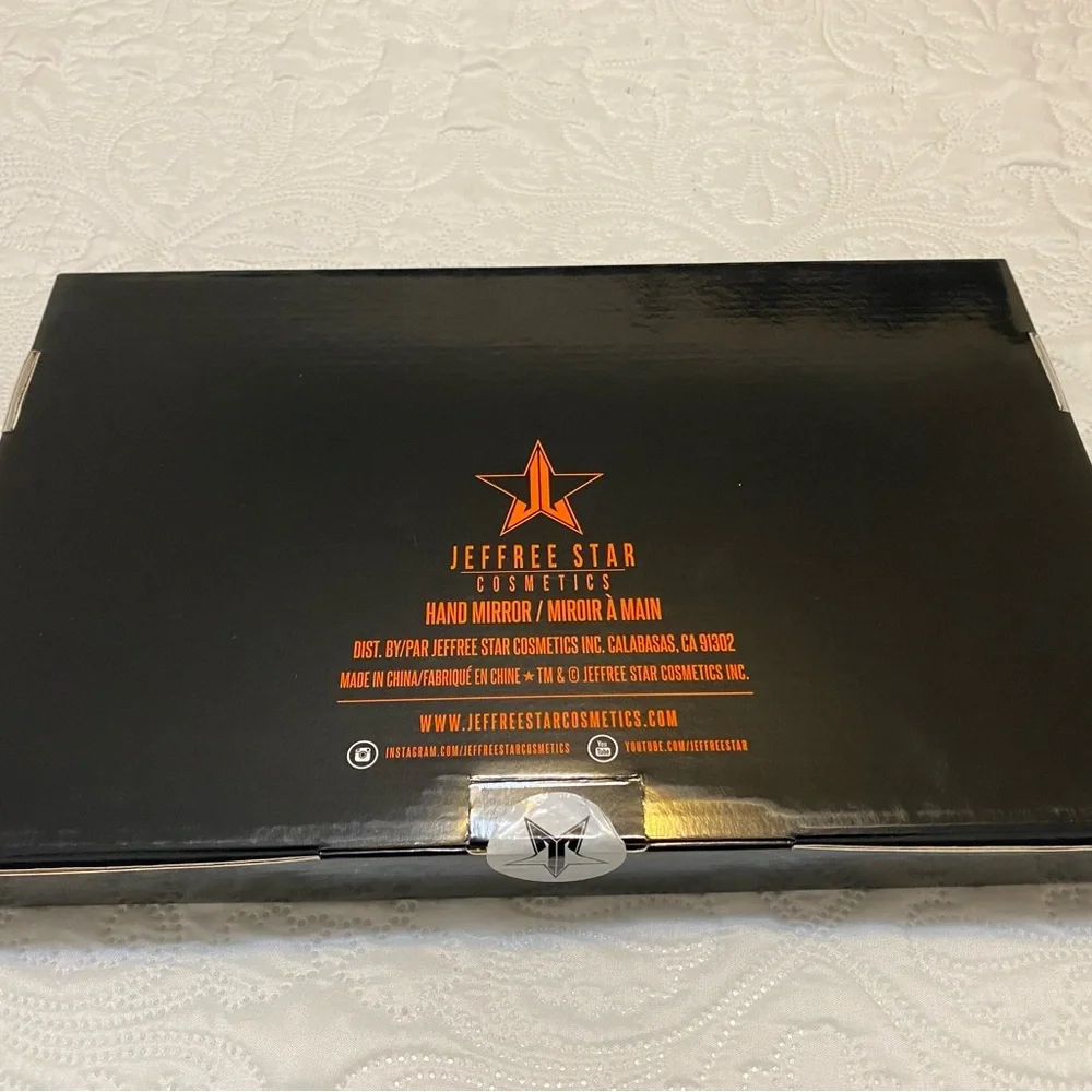 Jeffree Star White Halloween Star Hand Mirror